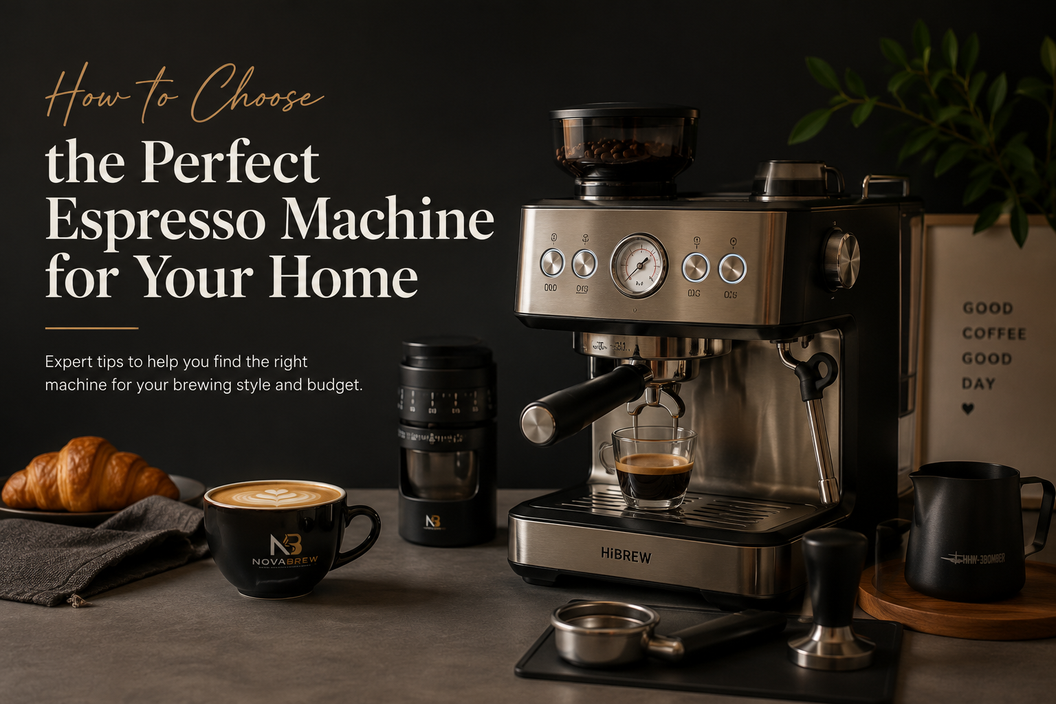 How to Choose the Perfect Espresso Machine for Your Home