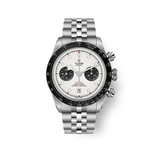 Silver Chronograph Watch