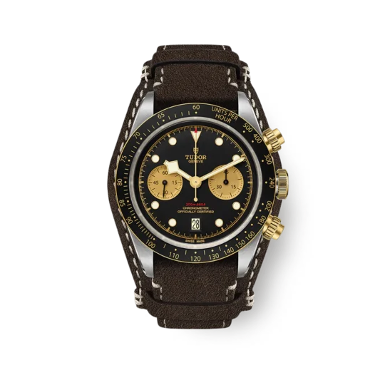 Brown Leather Chrono